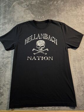 Nation Black Graphic Tee